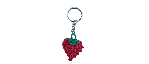 Crochet Key Chain – Red